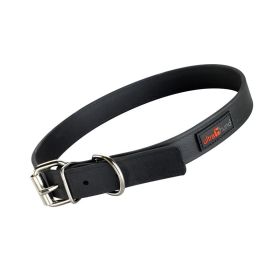 Collar - Play Regular Buckle, 1" Wide - Fits neck 20" to 24" (Color: Black)